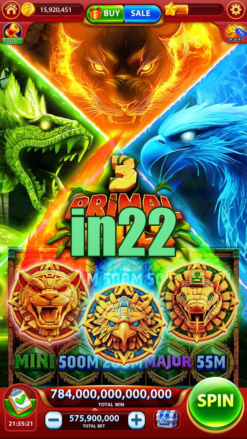 in22 Tangkapan Layar Resmi APK